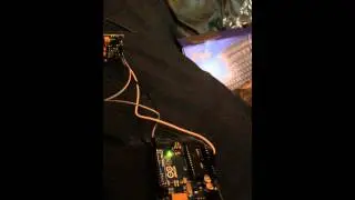 My infrared sensor in action