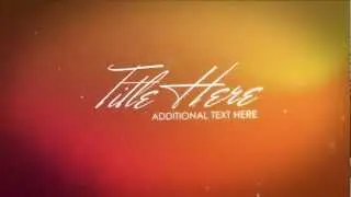 Free After Effects Template - Basic Text Transitions