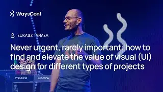 [ENG] Never urgent, rarely important | Łukasz Tyrała