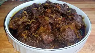 ঘরে থাকা মসলায় গরুর মাংসের কালা ভুনার সহজ ও পারফেক্ট রেসিপি।Beef Kala bhuna.