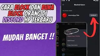 THIS IS A NEW & QUICK WAY TO BLOCK AND UNBLOCK PEOPLE ON DISCORD HP 2024