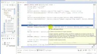 Advanced Java tutorial - Pattern & Matcher