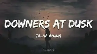 Downers At Dusk - Talha Anjum (Unofficial Instrumental Music Video) | Karaoke - Lyrics