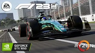 F1 23 - GTX 1650 - All Settings Tested - 