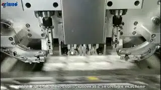 High speed connectors automatic insertion machine