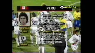 Perú vs Colombia 1-1 Copa América 1995