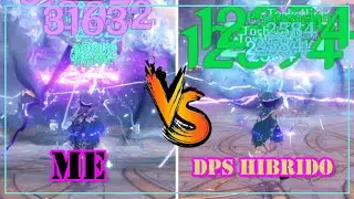 Venti DPS hibrido vs DPS ME | Genshin Impact | ArCanOMG