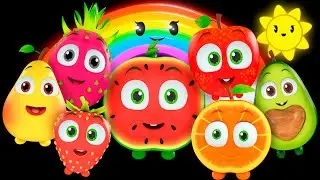 Summer Dance Party | Funky Fruits Sensory - Baby Calming Music & Fun Animation Videos
