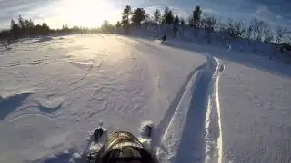 ski-doo summit 800 and boondocker 800 pow backcountry