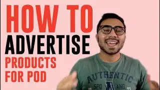 How to Advertise Products for Print On Demand || Create Free Product Mock Ups || Amazon Ads Free