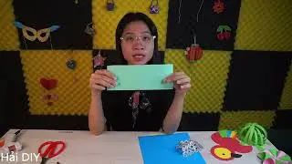 Hướng dẫn làm chiếc cặp hình ngôi sao | Hải DIY