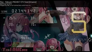 Osu! Rakuen Project - Ray (Insanse S Mouse)