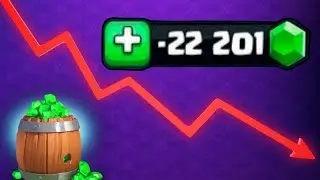 El PROBLEMA con las GEMAS NEGATIVAS de Clash Royale