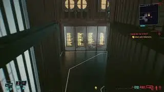 Cyberpunk 2077--secret dev room located in Arasaka Tower memorial