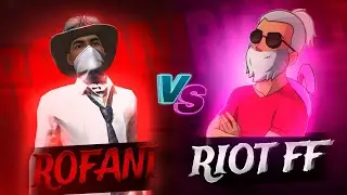 ROFANI 😈 VS RIOT FF 🗿|| 1VS CUSTOM ROOM || MOST DANGER FIGHT 🥵 @RIOTFFOFFICIAL