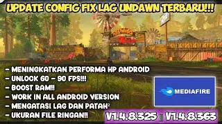 Cara Mengatasi lag dan patah² pada Undawn Menggunakan Config Fix lag Terbaru || Unlock 60fps!!