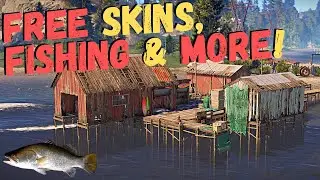 Rust Console News: FREE SKINS, Fishing, NEW MONUMENTS and MORE