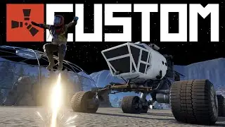 Rust goes to the Moon! | New Custom Moon Map | Project Nova