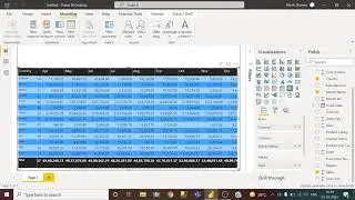 Show & Hide the Columns without using Filters & Slicers in Power BI