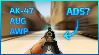 CS:GO With Aiming Down Sights (NEW! WITH ANIMATIONS) - NO MODS, NO CHEATS