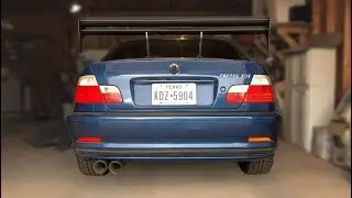 BMW e46 Exaust Before and After (CHERRY BOMBS)