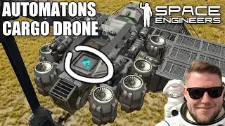 How I almost FAILED at building an AUTOMATONS cargo drone as a German Engineer - Space Engineers E41