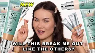 WILL THIS WORK?! IT COSMETICS CC+ Cream Natural Matte REVIEW & WEAR TEST! Maryam Maquillage
