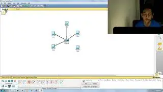 HOW TO CREATE STAR TOPOLOGY IN CISCO PACKET TRACER!!