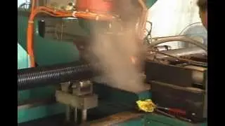 Станок для спирального оребрения труб стальной лентой