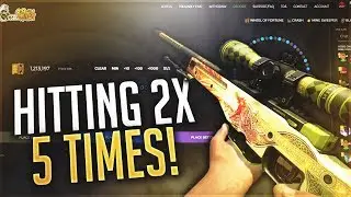 DOUBLE 5X ON CSGOWITCH! ($1000)