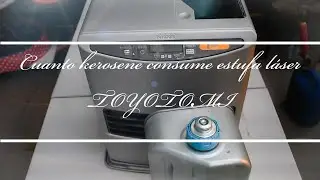 Cuanto gasta una estufa láser TOYOTOMI