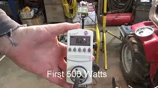 WEN 4050 Generator, a new carb and load/ test run.