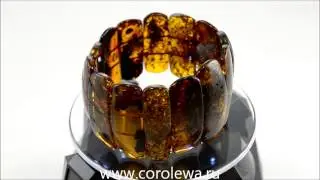 Янтарный браслет. Янтарная королева.www.corolewa.ru