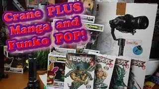 NEW GEAR! ZHIYUN Crane PLUS + MANGA and FUNKO pop!