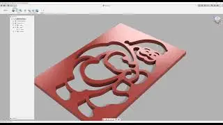Fusion 360 JPEG CAM - Usinage pochoir Noel -  JPEG to SVG, Fusion360 fraisage, GCODE, Marlin