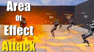 Area Of Effect Attack in Unreal Engine