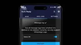 Auto Reply WhatsApp Android using AI | Smart Message