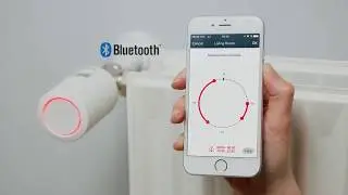 Термоголовка  Danfoss Eco – Это умный радиаторный термостат с Bluetooth технологией