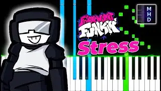 Friday Night Funkin - Stress (Piano Tutorial)