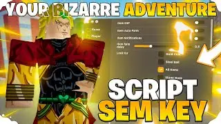 [🕗NO KEY ] Your Bizarre Adventure SCRIPT | Auto Farm, Farm Item, Farm Stand, TP !! (Mobile E PC)