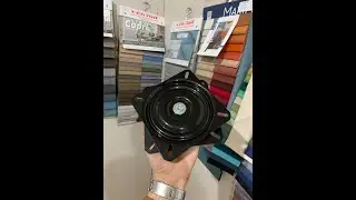 Установка и снятие поворотного механизма для стула