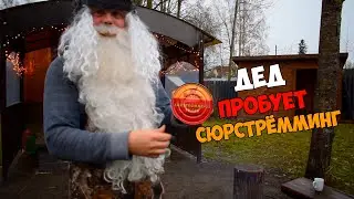 Дед дегустирует Сюрстрёмминг!