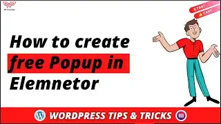 How to create a Popup 🍾 in WordPress using Elementor | 2022