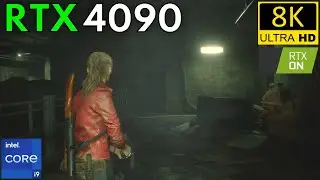 🔴 LIVE | RTX 4090 + i9 13900k | Resident Evil 2 | 8K Ultra Settings Ray Tracing