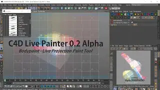 C4D Live Projection Painter 0.2(Alpha DEV)