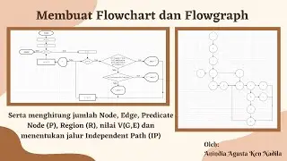 Flowchart dan Flowgraph Serta menghitung Node, Edge, Predicate Node, Region, V, dan IP