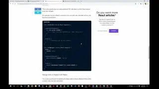 A componentDidUpdate Example