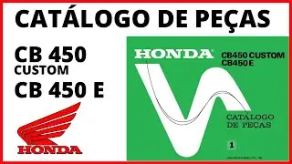 CB 450 - CATÁLOGO DE PEÇAS