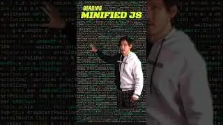 Reading Minified JavaScript #coder #webdevelopment #coding #webdeveloper #humor #codinglife #shorts