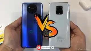 Poco X3 pro vs Redmi note 9 pro | Speed Test, Camera comparison